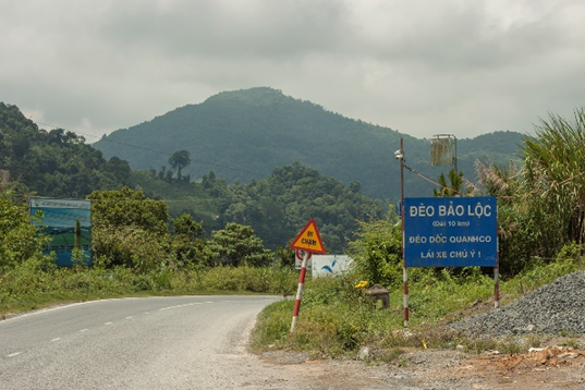 chân đèo bảo lộc